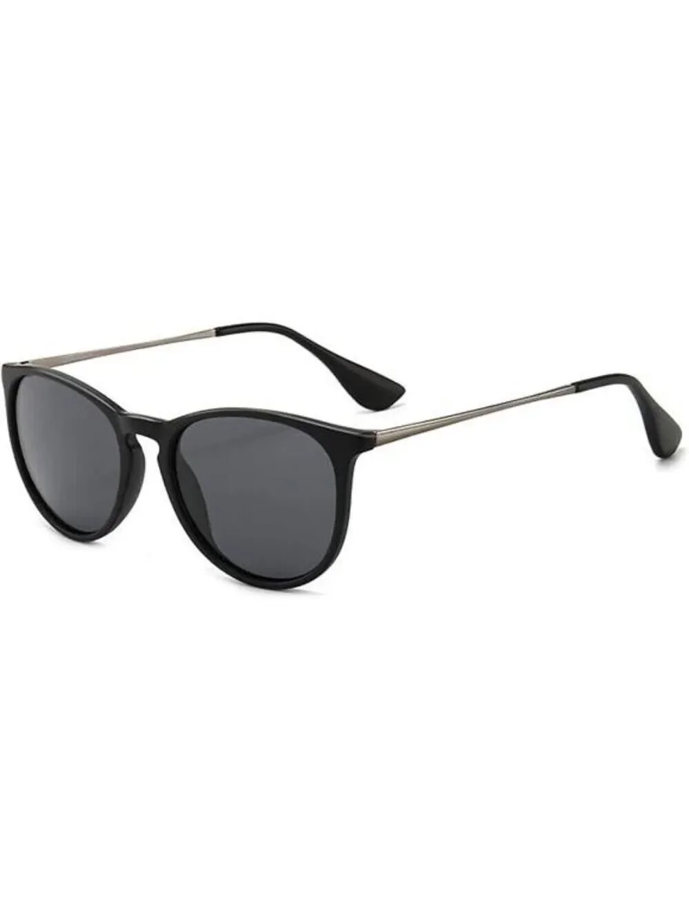 Sungait Round Polarized Sunglasses Women Men Vintage UV400 Retro Glasses